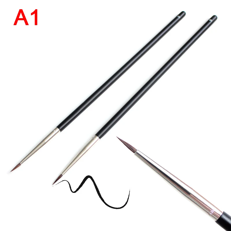 Professional Bent Angled Eyeliner Brush Eyeliner Eyebrow Brush Eye Liner Cosmeti - $27.38