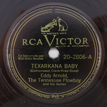 Eddy Arnold - Texarkana Baby / Bouquet Of Roses 1948 78 rpm Record 20-2806 - £5.60 GBP