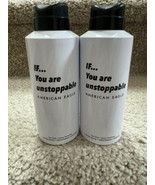 LOT OF 2 AMERICAN EAGLE OUTFITTERS IF YOU ARE UNSTOPPABLE BODY SPRAY 4.5 OZ - $563.55 MXN