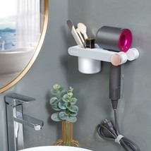 Toilet Bathroom Electric Hair Dryer Punch Free Rack - £11.68 GBP+