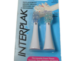 Interplak Conair 2 Replacement Brush Heads Power Plaque Remover 12209C 1... - $12.71