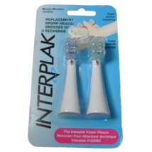 Interplak Conair 2 Replacement Brush Heads Power Plaque Remover 12209C 1... - $12.71