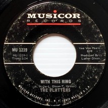 The Platters - With This Ring / If I Had A Love [7&quot; 45 rpm Single] 1967 MU 1229 - £3.58 GBP