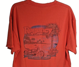 Harley-Davidson Motorcycles T-Shirt Size X-L Sun Faded Look H-D Jacksonville Fl - £13.12 GBP