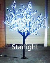 6ft Pure White 864pcs LEDs Cherry Blossom Christmas Tree Night Light Wat... - £350.91 GBP