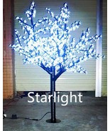 6ft Pure White 864pcs LEDs Cherry Blossom Christmas Tree Night Light Wat... - $604.68 CAD