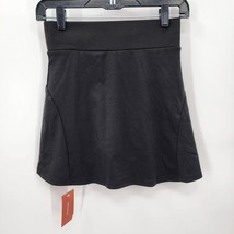 Werena Black Pleated Zipper Girls Womens Mini Skirt Size S - $20.99