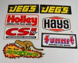 Decals Lot Large Jegs Holley Hays CSI Summit Cheetah Shifter Bumper Stic... - $38.69