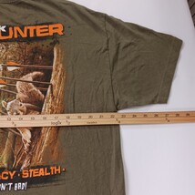 Redneck Bow Hunter Men's Brown Cotton Short Sleeve Graphic T-Shirt Size XL image 5