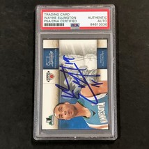 2009-10 Panini Studio #133 Wayne Ellington Signed Card Auto Psa Slabbed Timberwo - £39.30 GBP