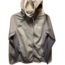 The North Face Women’s M Gray Long Sleeve Full Zip Polyester Windbreaker... - $39.59