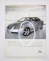 The All New 2004 3.2L 270-hp Acura TL - Leave Late Arrive Early Print Ad... - $11.99