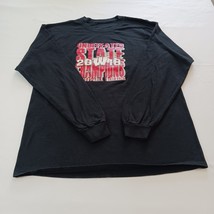 Undefeated State 2018 Champions Whitwell Tigers Men's Graphic Black T-Shirt Sz M image 7