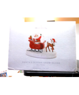 Hallmark  &quot;Santa&#39;s Sleigh Snow Globe&quot; 2024 Sound Tabletop Figurine NEW - $791.78 MXN