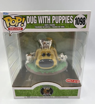 Funko Pop Deluxe Disney Pixar Up Dug Days Dug with Puppies Vinyl Figure 1098 - £11.93 GBP