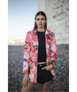 Las Surenas Velvet Blazer Jacket Stardust Print Sz L NEW $483 retail - $202.18 CAD