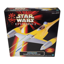 Vintage 1998 Star Wars Episode 1 Electronic Naboo Fighter New In Box Toy # 84099 - £55.70 GBP