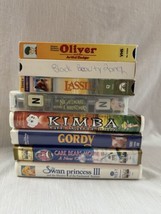Bundle of 8 Children&#39;s VHS Tapes - Disney Carebears Cartoons &amp; Movies Etc - £9.69 GBP