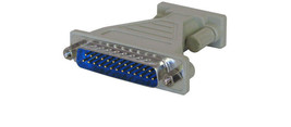 DB9 Female 9-Pin to DB25 Male 25-Pin Serial Adapter Brand New - £11.09 GBP