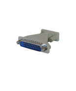 DB9 Female 9-Pin to DB25 Male 25-Pin Serial Adapter Brand New - £11.00 GBP