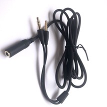 Headset Y Splitter Audio Cable Separate Microphone Headphone Port Gaming Headset - £12.01 GBP