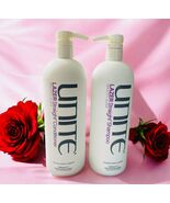 UNITE LAZER Straight Shampoo &amp; Conditioner Smooth Sleek 33.8 oz Liter DUO - $98.01