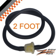 2 Foot 24&quot; Gas Fuel Line Hose Filter 1/4&quot; 0.25 Inch Id Atv Quad Scooter Bike - £4.65 GBP