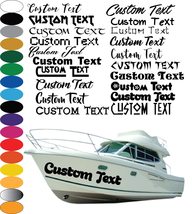 Custom Vinyl Lettering - for Car Truck Boat Sign Door Window Banner Wind... - $99.00