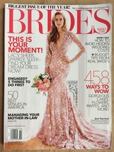 BRIDES Magazine FEBRUARY / MARCH 2016 New SHIP FREE Best Venues in America - £22.81 GBP