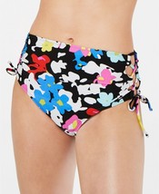 Bikini Swim Bottoms High Waist Floral Print Juniors Size Small HULA HONEY - NWT - £7.02 GBP