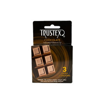 Trustex Chocolate Flavored Condoms 3Pk - $3.15