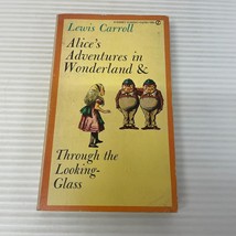 Alice&#39;s Adventures in Wonderland and Through The Looking Glass Paperback Book - £11.14 GBP