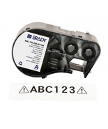 Brady M4C-750-595-WT-BK VINYL LABEL TAPE W/RIBBON - $1,399.10 MXN