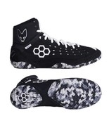 Rudis SF Tbilisi 2.0 Wrestling Shoes Men&#39;s Black White Boxing MMA Size 11 - $2,246.40 MXN