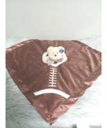 Bearington Baby Touchdown Snuggler Football Lovey Bear Security Blanket NWT - £23.25 GBP