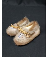 Vintage Moccasins by Indian Slipper Mfg Co. Size 5 Rare Unuzed Made In C... - £22.20 GBP