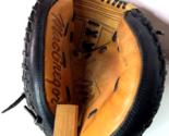 MacGregor BBCMLLXX Catchers Mitt 29&quot; RHT Leather Glove Youth VG++ - $35.59