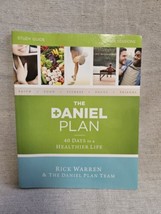 The Daniel Plan Study Guide - 40 Days To A Healthier Life - Rick Warren - £3.10 GBP