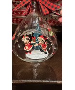 Disney Parks Happy Holidays 2025 Teardrop Mickey Minnie Ornament NEW - $55.82 CAD