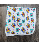 VTG Winnie the Pooh Baby Blanket Thermal Waffle Weave Piglet Disney New ... - $39.55