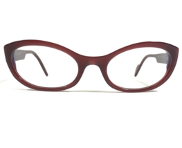 Anne et Valentin COZAK 1023 Brille Rahmen Lila Rot Rund Cat Eye 48-20-125 - £220.43 GBP