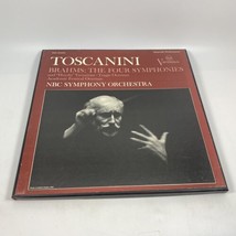 4-LP+Insert / RCA Victrola VIC-6400 / Toscanini-NBC / Brahms Four Symphonies etc - £5.52 GBP