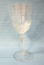 Crystal Clear Wine Water Goblet Glass 6.5&quot; Tall - £23.17 GBP