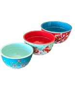 Pioneer Woman ~ Set of Three (3) ~ Melamine ~ Measuring Bowls ~ MERRY ME... - €21,40 EUR