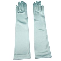 Sage Green Satin Gloves Mid Arm Length Evening Prom Dance Costume 8812-39 - £10.89 GBP