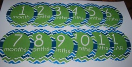 Monthly baby stickers. Neutral gender - £5.98 GBP