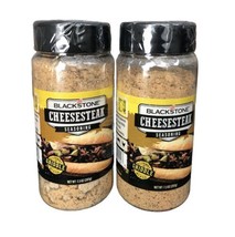 2 Pack Blackstone Cheesesteak Seasoning 7.3 oz Gourmet Griddle Blend 4/2023 - £15.65 GBP