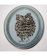 Bennington Vermont Cooperative David Gil Owl Plate Wall Hanging Plaque 9... - $42.95