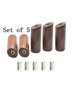 Walnut wooden wall hooks, Wood coat hanger hook wall mounted, Coat rack,... - $75.43 CAD