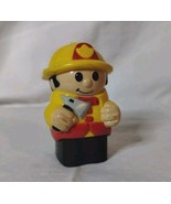 Mega Bloks My First Fireman Block Buddies     2 3/4&quot; Tall  - $4.94